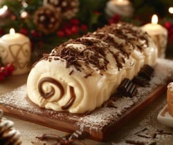 Recette facile de bûche de Noël au café : un dessert festif et gourmand pour les fêtes