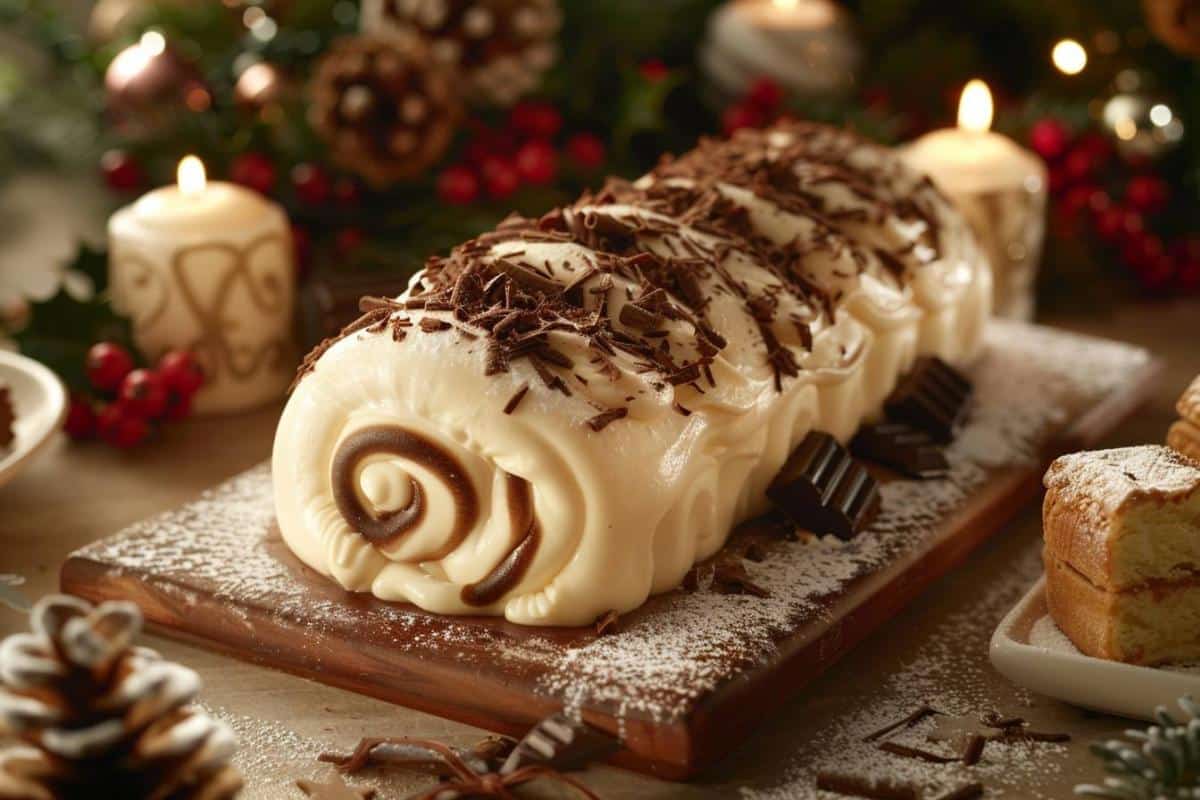 Recette facile de bûche de Noël au café : un dessert festif et gourmand pour les fêtes