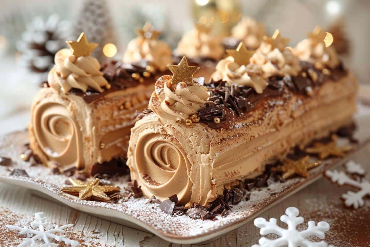 Recette facile de bûche de Noël au café : un dessert festif et gourmand pour les fêtes