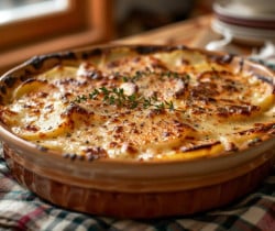 Gratin dauphinois traditionnel : la recette facile et crémeuse pour un plat familial réconfortant