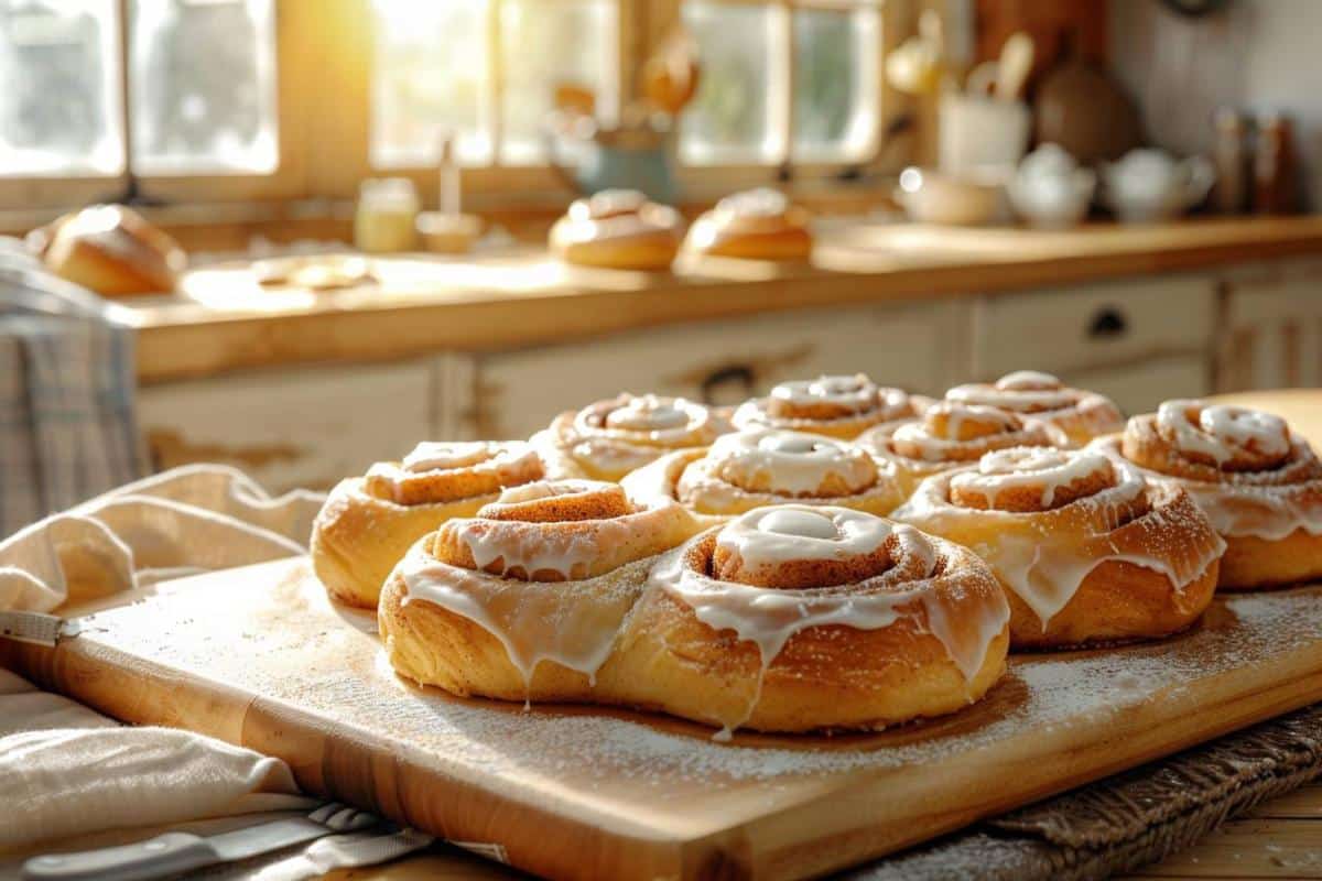 Recette facile de roulés à la cannelle moelleux : un délice scandinave à préparer chez soi