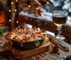 Recette de tartiflette savoureuse : le plat hivernal facile et réconfortant avec reblochon et lardons