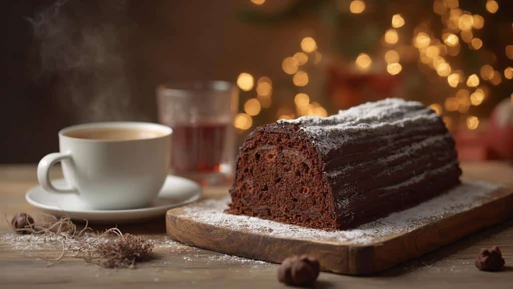 Recette facile de bûche de Noël au mascarpone : un dessert festif et crémeux pour les fêtes