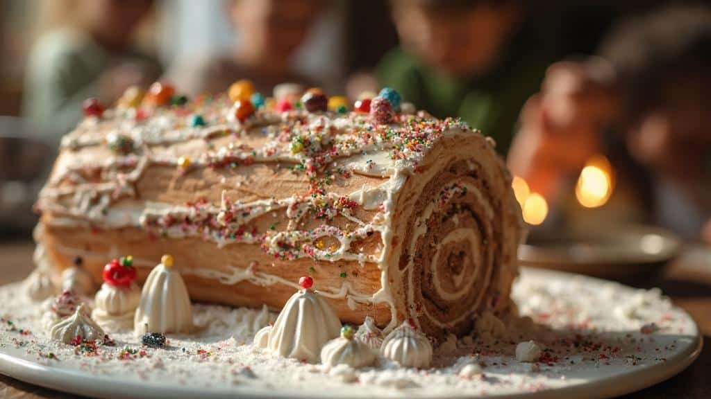 Recette facile de bûche de Noël aux agrumes : un dessert festif acidulé et gourmand pour les fêtes