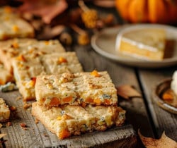 Recette facile de sablés apéritifs : courge butternut et bleu d'Auvergne pour un délice salé